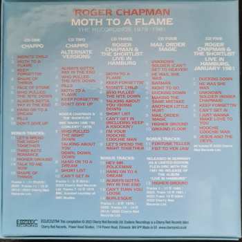 5CD/Box Set Roger Chapman: Moth To A Flame (The Recordings 1979-1981) 495633