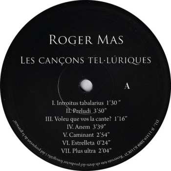 2LP Roger Mas: Les Cançons Tel·lúriques NUM 542526