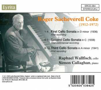 CD Roger Sacheverell Coke: Cello Sonatas 319939