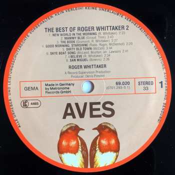 LP Roger Whittaker: The Best Of Roger Whittaker 2 354594