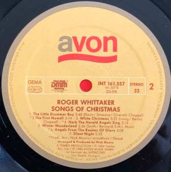 LP Roger Whittaker: Songs Of Christmas