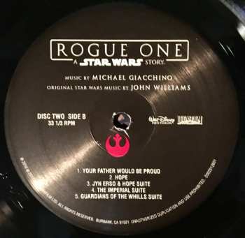 2LP Michael Giacchino: Rogue One (A Star Wars Story) 34319