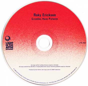 CD Roky Erickson: Gremlins Have Pictures 289465