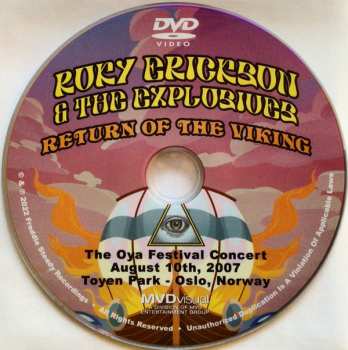 2LP/DVD Roky Erickson: Halloween II - Live 2007 LTD | CLR 434957