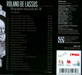 CD Roland de Lassus: Musical Biography Vol. IV 328385