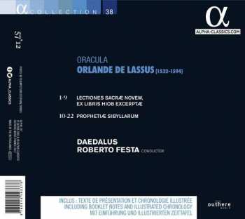 CD Roland de Lassus: Oracula 318356