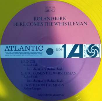LP Roland Kirk: Here Comes The Whistleman CLR 468879