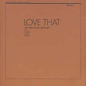 Album Roland Kovac New Set: Love That