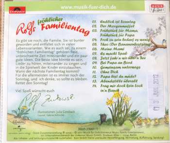 CD Rolf Und Seine Freunde: Rolfs Fröhlicher Familientag - Endlich Ist Sonntag! 431042