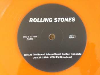 LP The Rolling Stones: The Honolulu Broadcast Live At The Hawaii International Center July 28 1966 - KPOI FM Broadcast LTD | CLR 402895