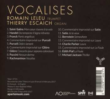 CD Romain Leleu: Vocalises 257007