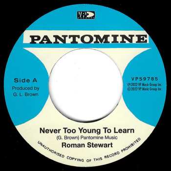 Album Roman Stewart: Never Too Young To Learn