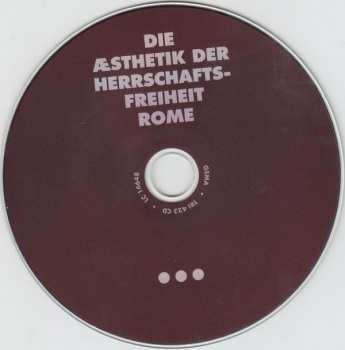 CD Rome: Die Æsthetik Der Herrschaftsfreiheit: Aufgabe / A Cross Of Flowers 247608