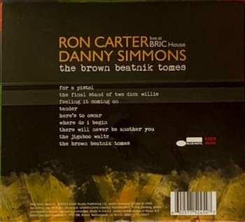 CD Ron Carter: The Brown Beatnik Tomes (Live at BRIC House) 382769