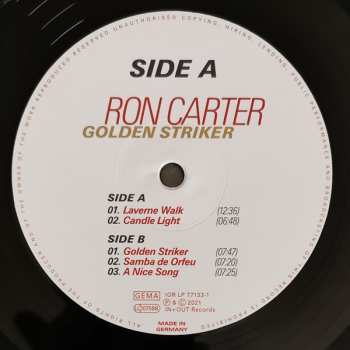 2LP Ron Carter: Golden Striker (Live At Theaterstübchen, Kassel) LTD | NUM 61593