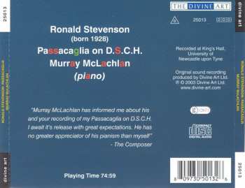 CD Ronald Stevenson: Passacaglia On D.S.C.H. 122302