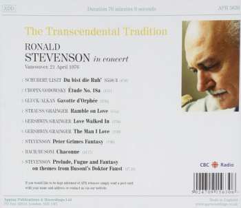CD Ronald Stevenson: The Transcendental Tradition 327366