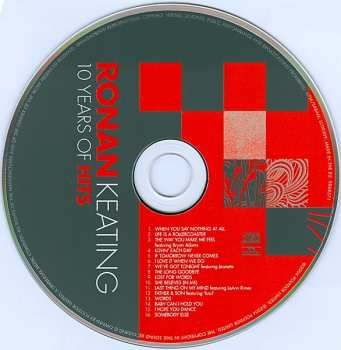 CD Ronan Keating: 10 Years Of Hits 187745