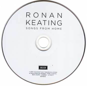 CD Ronan Keating: Songs From Home 385245