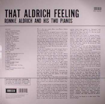 LP Ronnie Aldrich And His Two Pianos: That Aldrich Feeling 45841