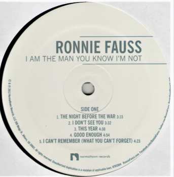 LP Ronnie Fauss: I Am The Man You Know I'm Not