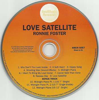 CD Ronnie Foster: Love Satellite 432163