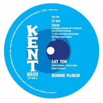 SP Ronnie McNeir: Say You 479679