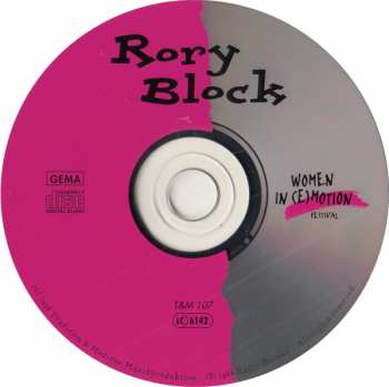 CD Rory Block: Women In (E)motion Festival 178938