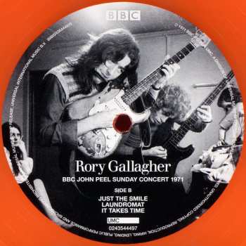 LP Rory Gallagher: BBC John Peel Sunday Concert 1971 LTD | CLR 134049