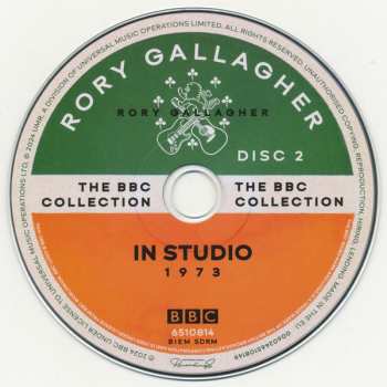 18CD/Box Set/2Blu-ray Rory Gallagher: The BBC Collection DLX