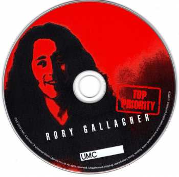 CD Rory Gallagher: Top Priority 36955