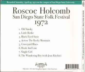 CD Roscoe Holcomb: San Diego State Folk Festival 1972 100100