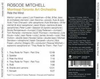 CD Roscoe Mitchell: Ride The Wind 92291