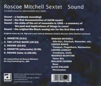 CD Roscoe Mitchell Sextet: Sound 522971