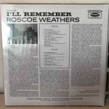 LP Roscoe Weathers: I'll Remember 76953