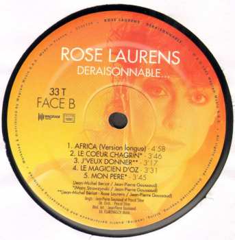 LP Rose Laurens: Déraisonnable... 511339