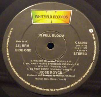 LP Rose Royce: In Full Bloom 153670