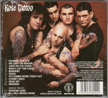 CD Rose Tattoo: Scarred For Life DIGI 296936