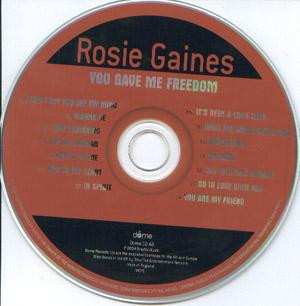 CD Rosie Gaines: You Gave Me Freedom 295055