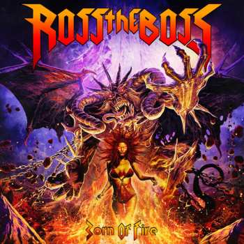 LP Ross The Boss: Born Of Fire LTD | CLR 5611