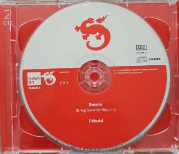 2CD Gioacchino Rossini: Rossini: Sonatas For Strings Nos. 1-6 425270