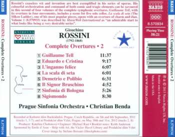 CD Gioacchino Rossini: Complete Overtures • 2 388007