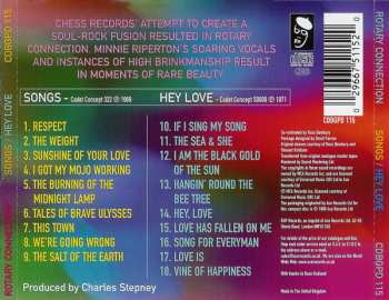 CD Rotary Connection: Songs / Hey Love 250769