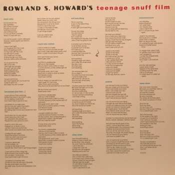 2LP Rowland S. Howard: Teenage Snuff Film CLR | LTD 532740