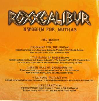 CD Roxxcalibur: NWOBHM For Muthas 230722