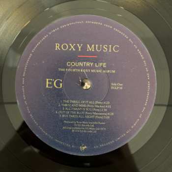 LP Roxy Music: Country Life