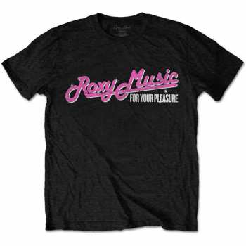 Merch Roxy Music: Tričko For Your Pleasure Tour  L