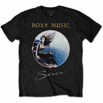 Merch Roxy Music: Tričko Siren  L