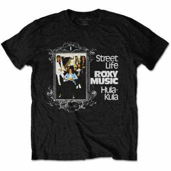 Merch Roxy Music: Tričko Street Life Hula-kula 