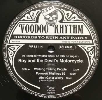 LP Roy And The Devil's Motorcycle: Im Reich Der Wilden Tiere (No Milk No Sugar) 74347